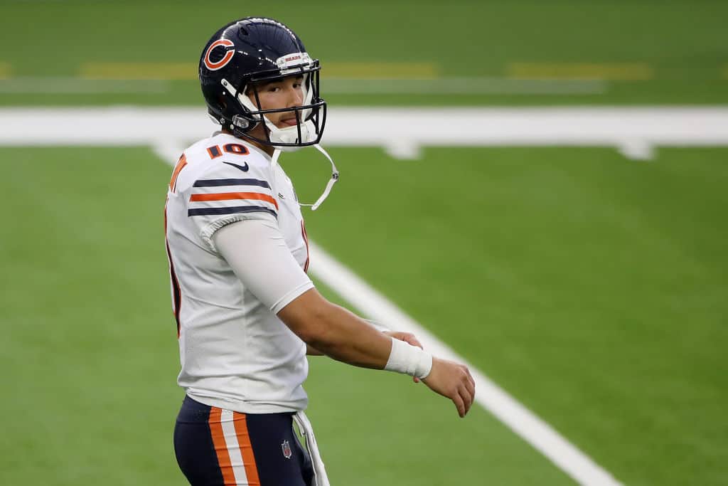 Bears name Mitchell Trubisky starting QB vs. Packers