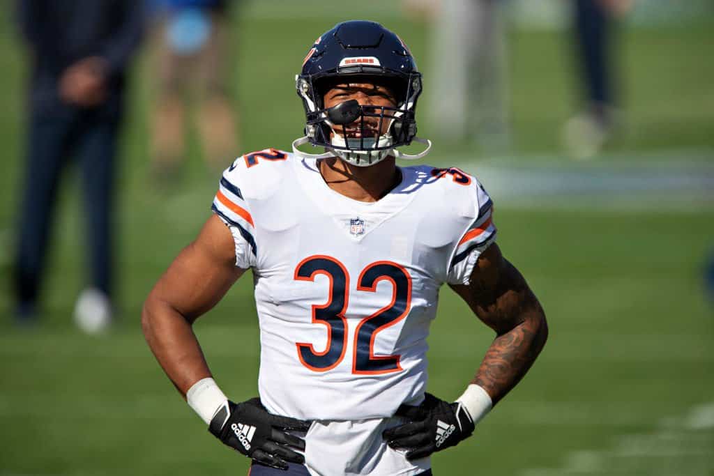 Chicago Bears RB David Montgomery doesn't practice Thursday