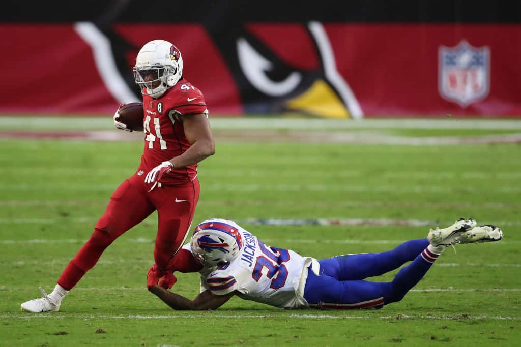 Chase Edmonds injury update: How to handle the Cardinals RB vs. Eagles in  Week 15 - DraftKings Network