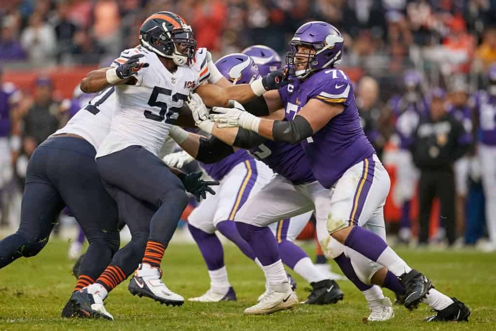 Monday Night Football Tonight Week 10 Vikings vs. Bears channel