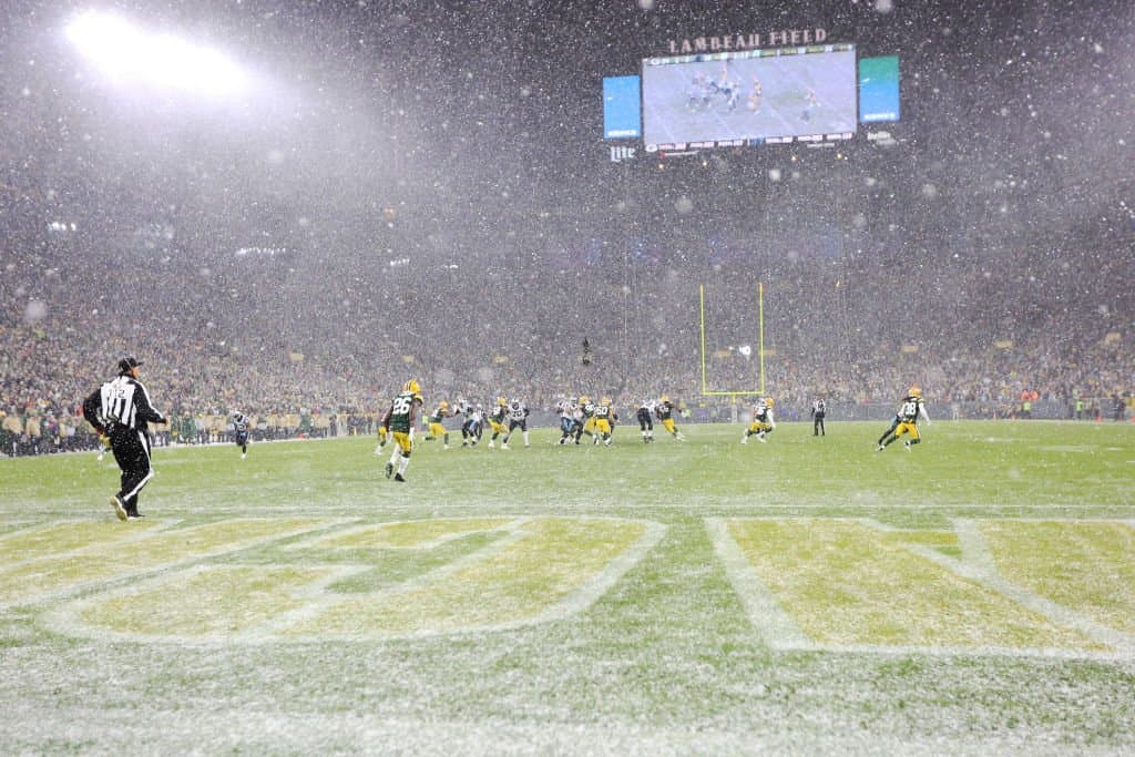Titans vs. Packers Weather Forecast: How Snow Is Moving Sunday Night  Football Betting Odds
