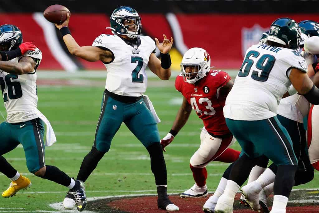 Cardinals-Eagles final score: Jalen Hurts impresses in AZ 33-26 win