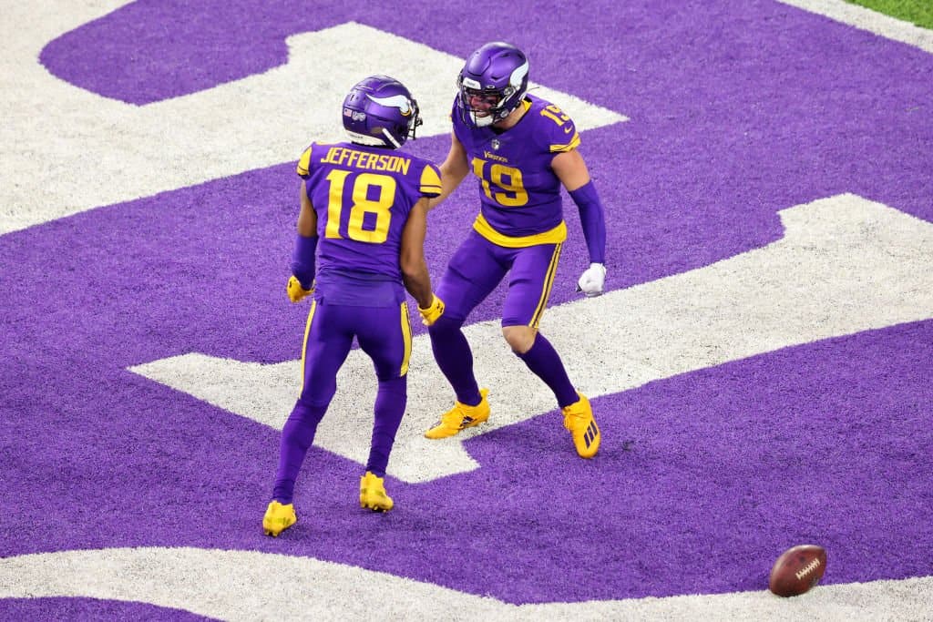 Vikings WR Adam Thielen, WR Justin Jefferson among the most