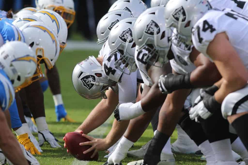 raiders vs chargers december