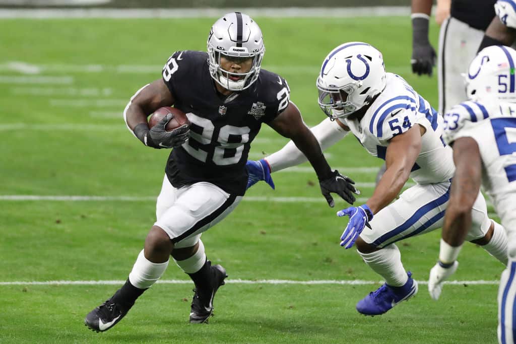 Josh Jacobs Fantasy Outlook: What to expect tonight vs. Chargers