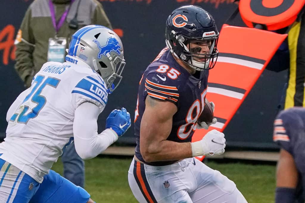 Is Bears TE Kmet finally emerging as a red zone target?