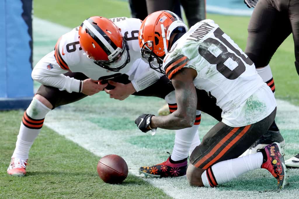 Myles Garrett and MJ Stewart Postgame Press Conference vs. Raiders