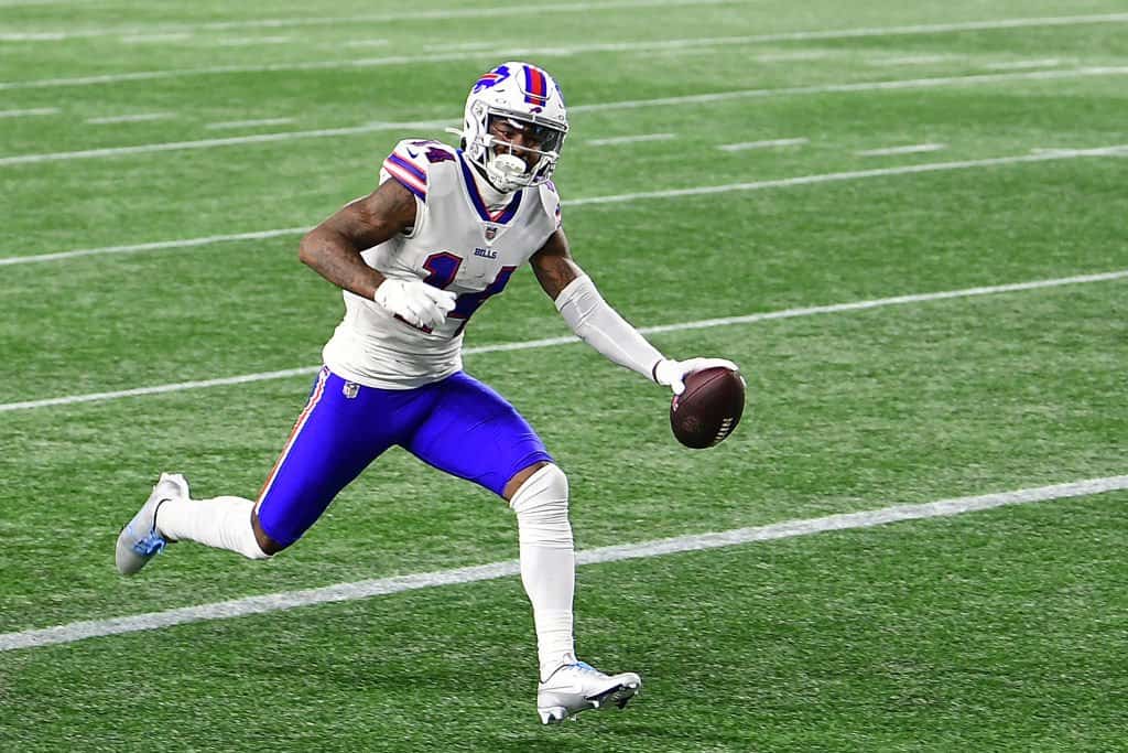 Stefon Diggs leads NFL in catches and receptions for Buffalo Bills