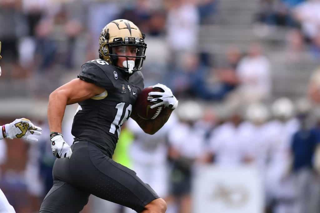 Tre Nixon, Wide Receiver, UCF Knights, New England Patriots - NIL