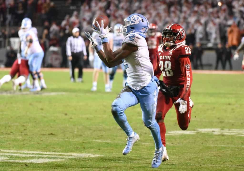 Former Tar Heel Chazz Surratt shines in NY Jets season opener