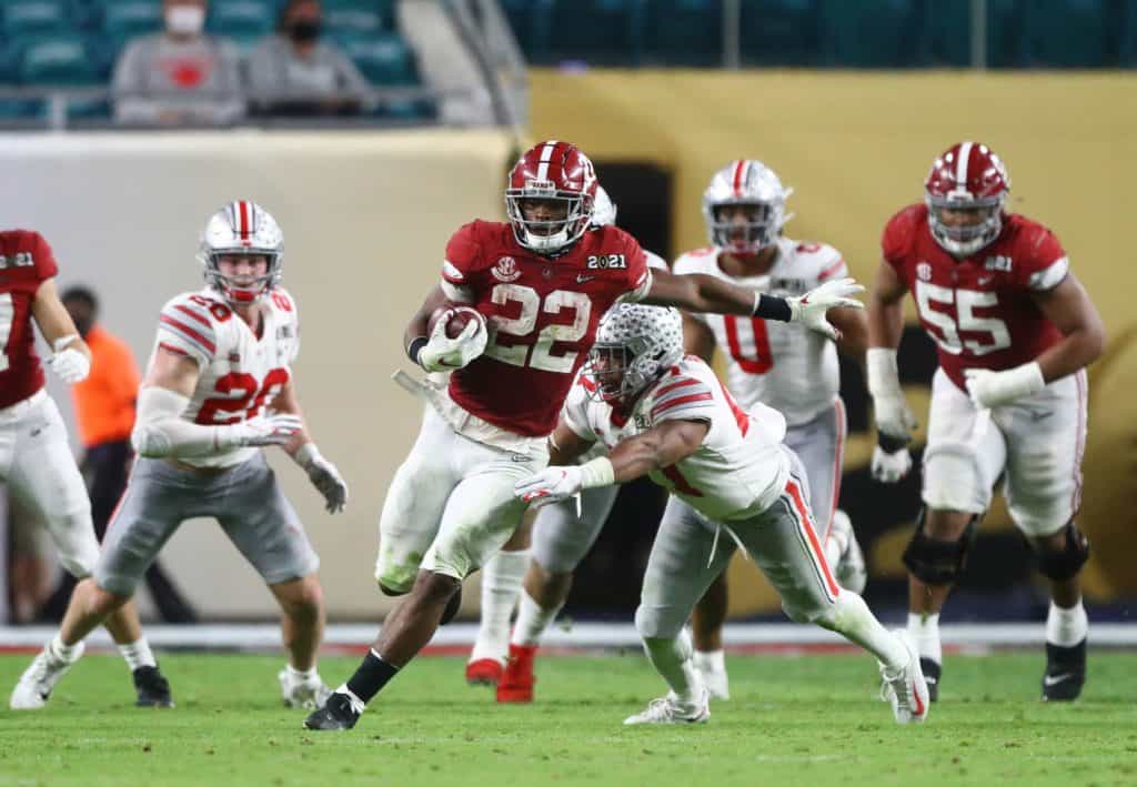 Najee Harris Draft Projection: 5 landing spots for the Alabama RB