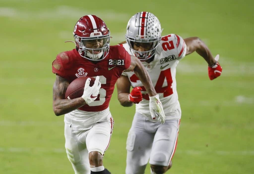 Saturday scouting report - Devonta Smith (WR, Alabama) - Games to