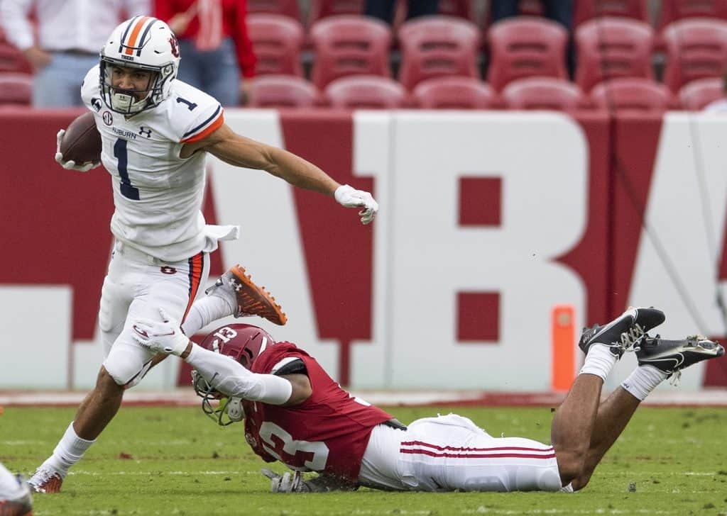 NFL draft: Anthony Schwartz runs 4.26 40-yard dash at Auburn pro day