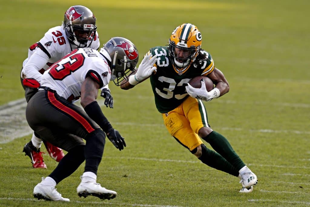 Aaron Jones re-signs with Packers changing Dolphins potential free