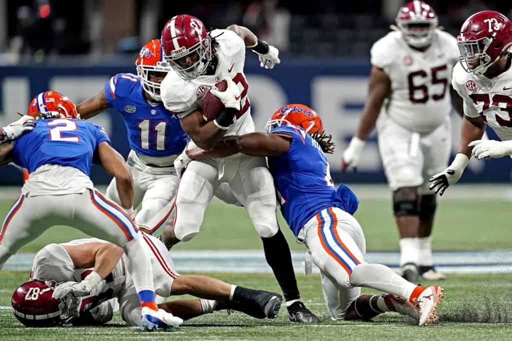 Najee Harris mock draft: Buccaneers, Steelers, Jets among best 2021 NFL  Draft fits for Alabama RB