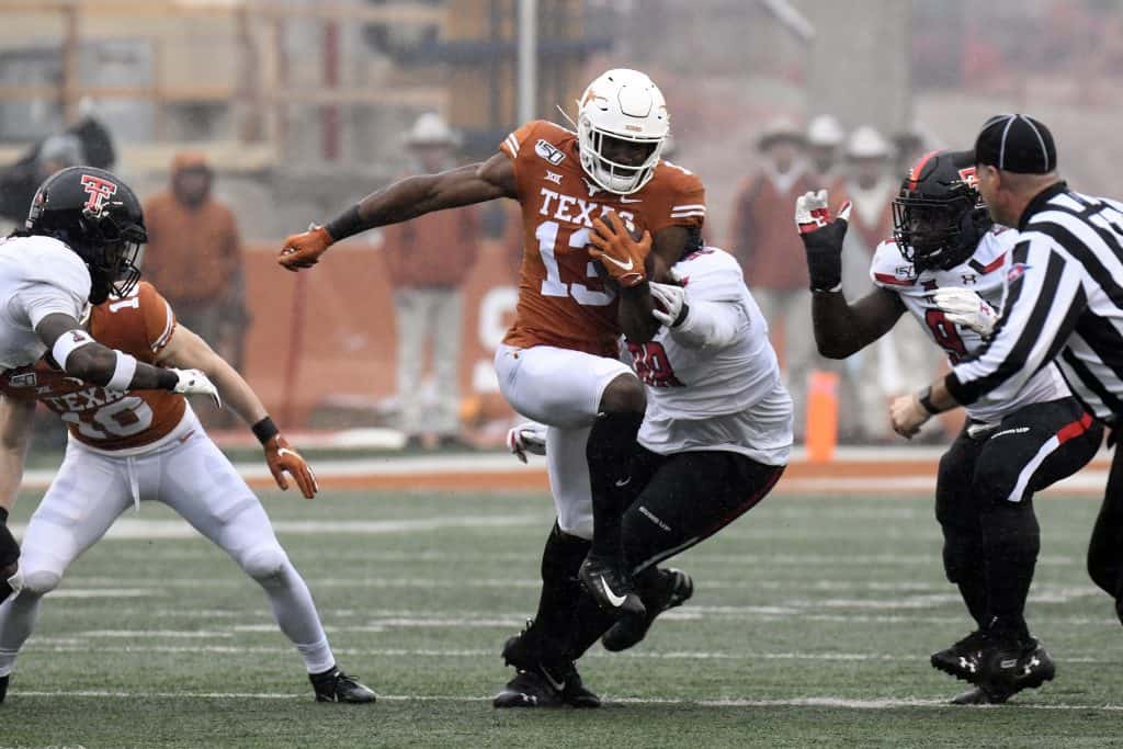 Brennan Eagles, Wide Receiver, Texas - NFL Draft Player Profile