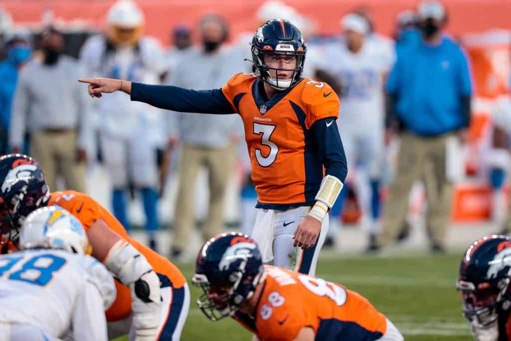 Drew Lock's 2020 struggles indicative of himself and Broncos skill positions