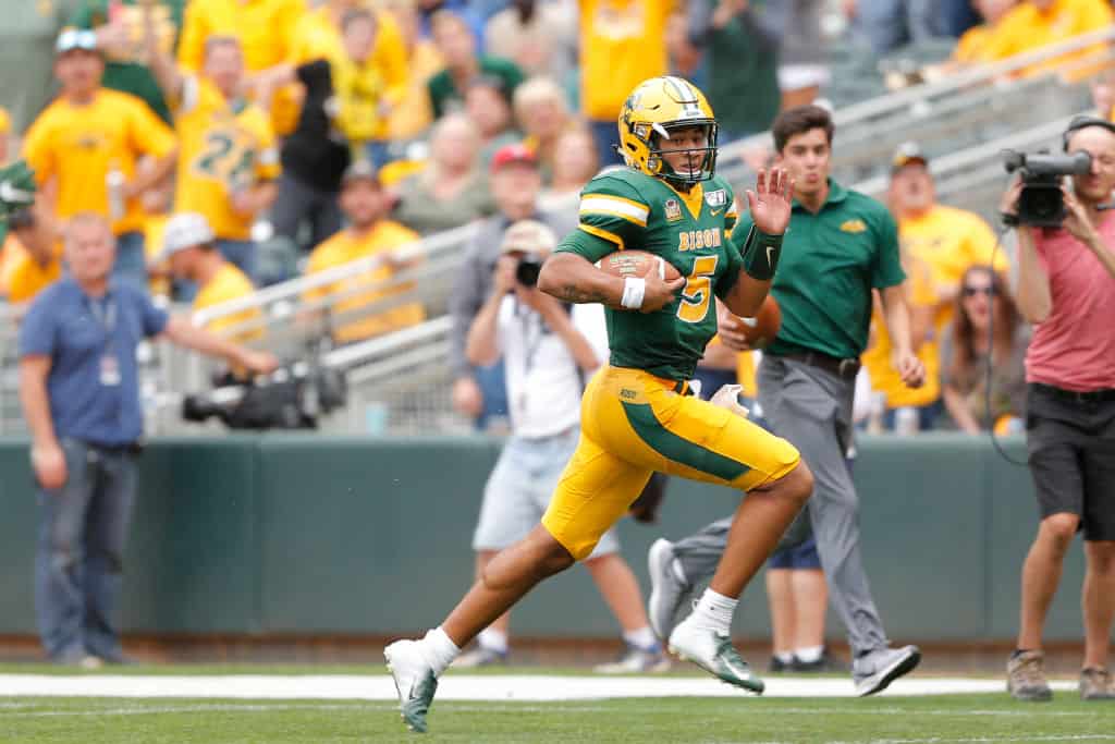 QB Trey Lance North Dakota State Highlights