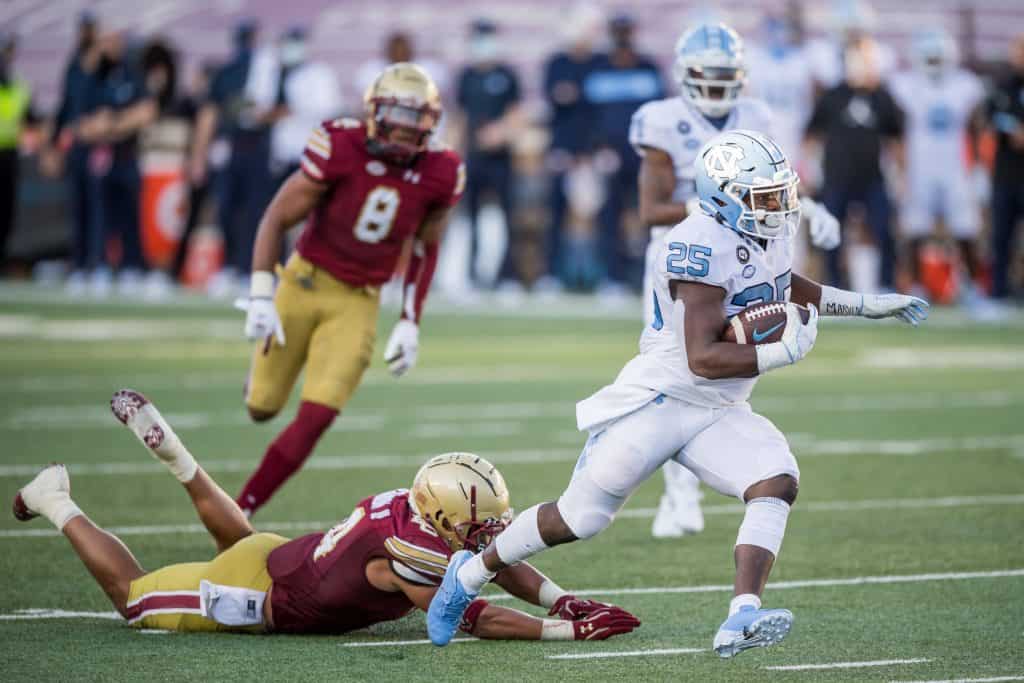 UNC Football: Javonte Williams named to All-Rookie Team