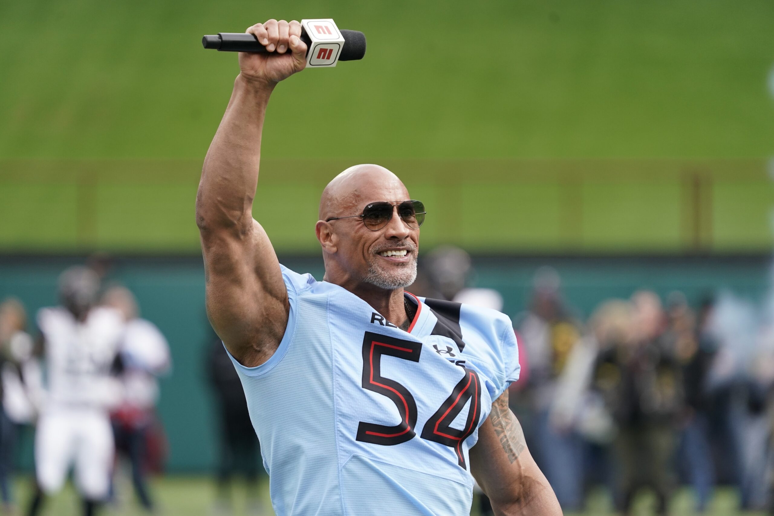 dwayne johnson super bowl