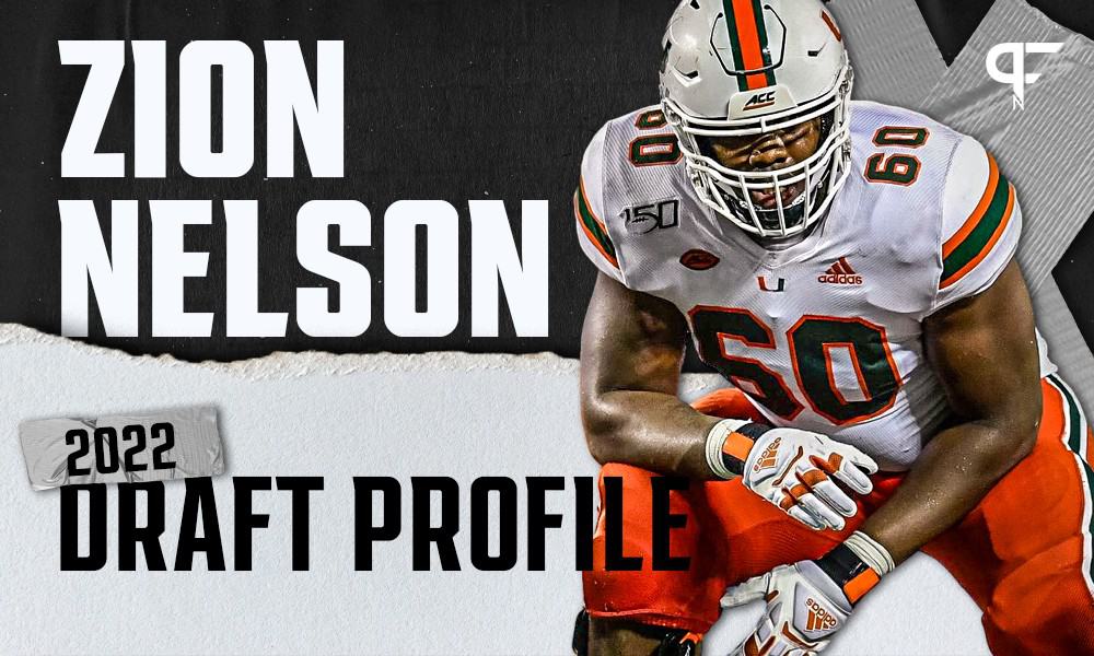 Zion Nelson, Miami OT NFL Draft Scouting Report