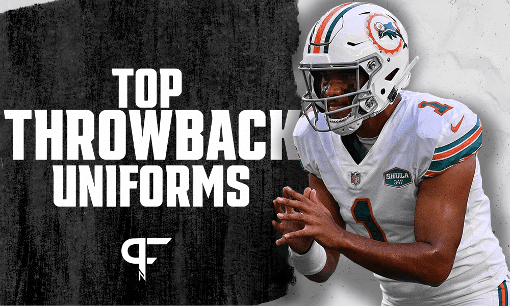 NFL Throwback Uniforms: Ranking the 15 best vintage jerseys in