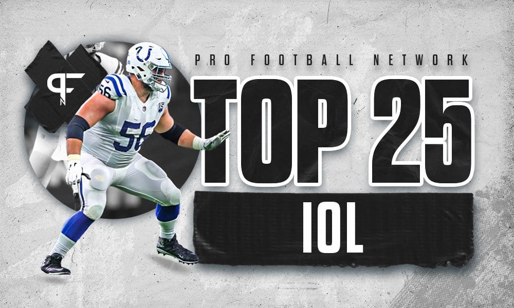 Top 25 guards and centers in the 2021 NFL season