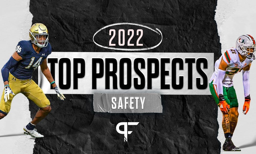 Top safeties in the 2022 NFL Draft include Kyle Hamilton, Brandon Joseph