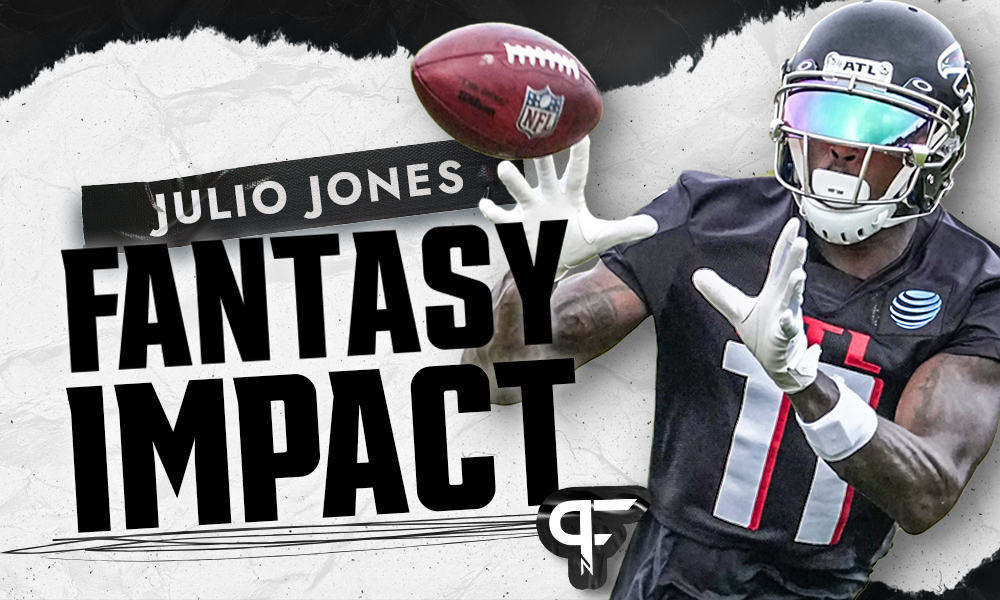 How will a Julio Jones trade impact fantasy outlooks for Calvin Ridley, Russell Gage, and Kyle Pitts?