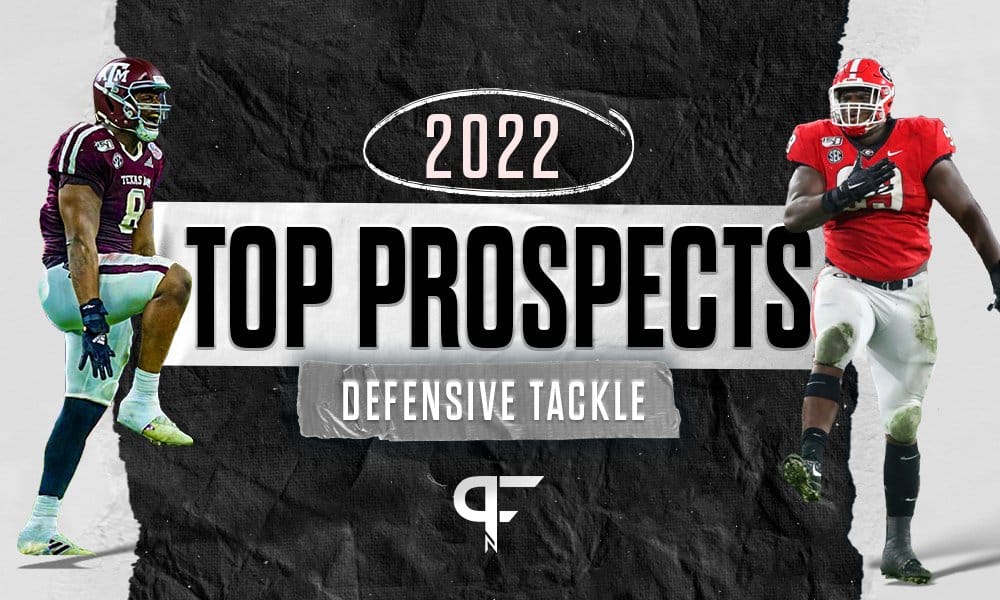 Top defensive tackles in the 2022 NFL Draft include DeMarvin Leal, Jordan Davis