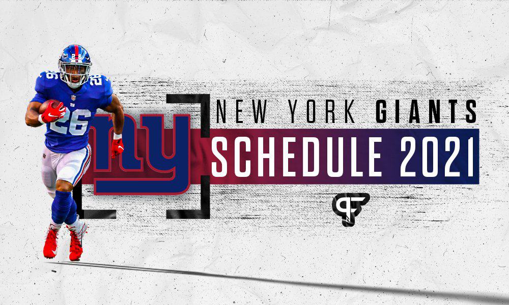 New York Giants Schedule 2021: Dates, times, win/loss prediction for  17-game schedule