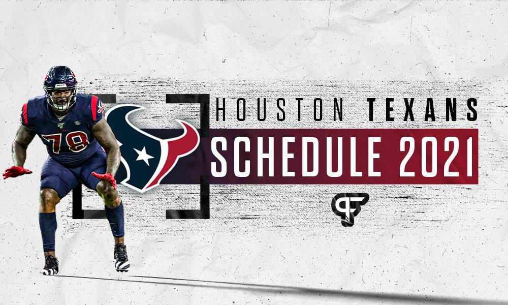 Houston Texans schedule 2021