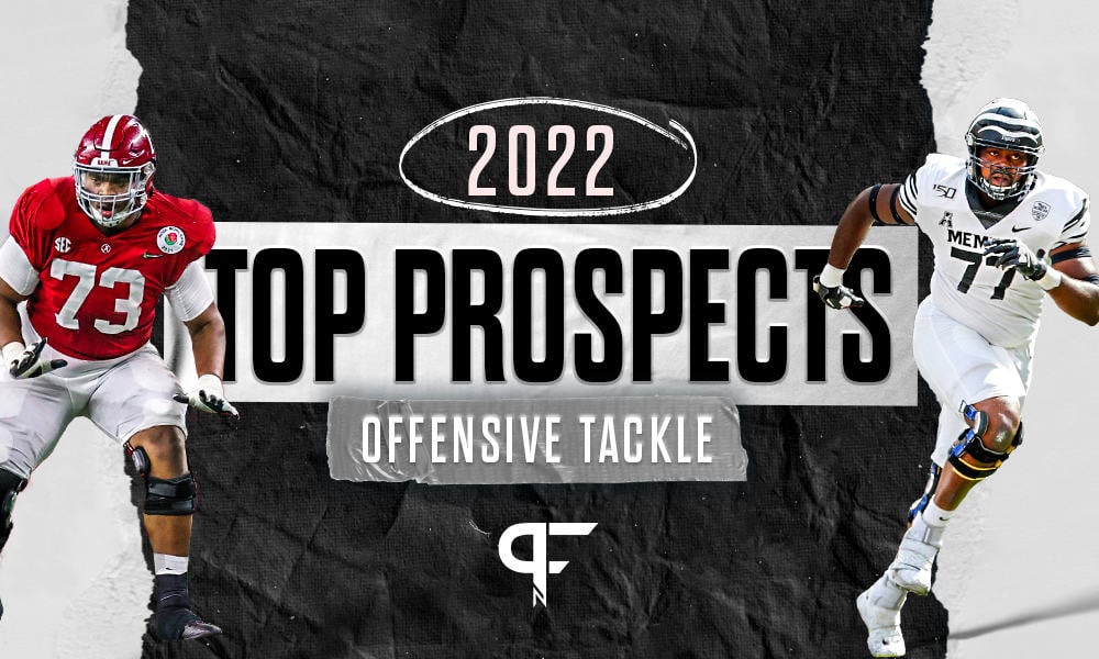 Top offensive tackles in the 2022 NFL Draft include Rasheed Walker, Evan Neal