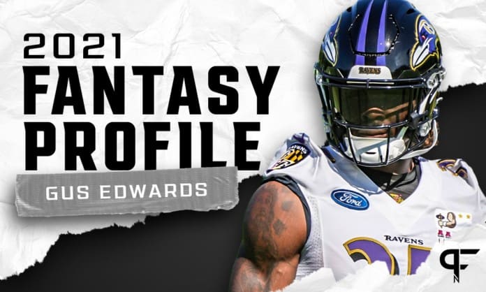 Gus Edwards - Fantasy Football Average Draft Position (ADP) 2020, Baltimore Ravens