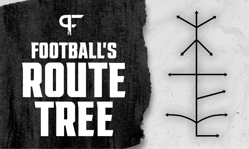 Football Route Tree Breaking Down Wide Receiver and Tight End Routes