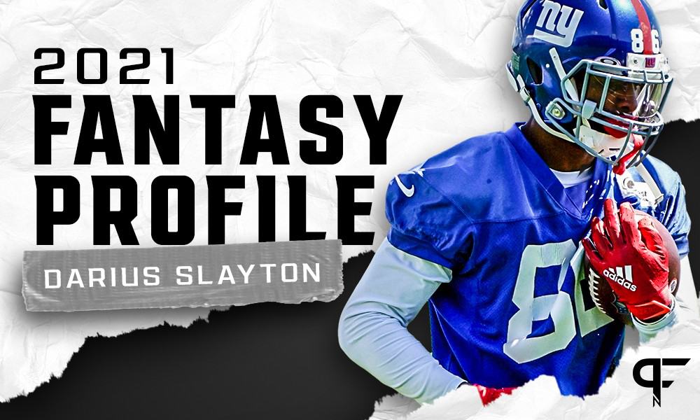 Darius Slayton's fantasy outlook and projection for 2021