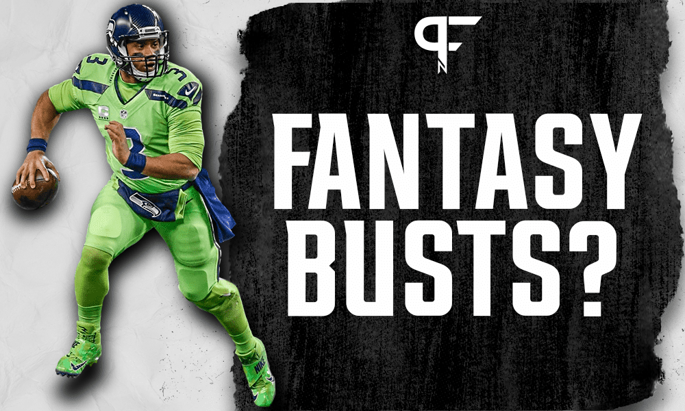 Top 9 fantasy football busts in 2021 include Russell Wilson and Miles Sanders