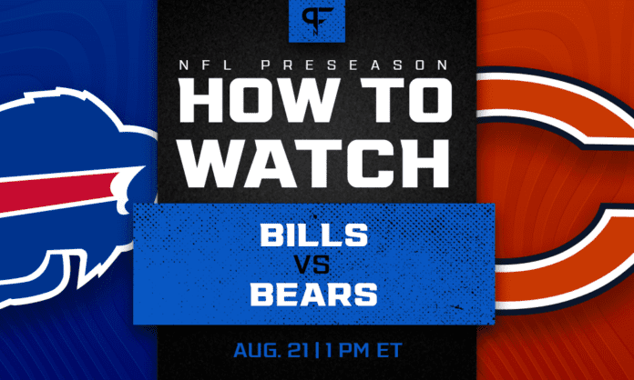 Bills vs. Bears: How to watch, start time, odds, live streams, TV channel