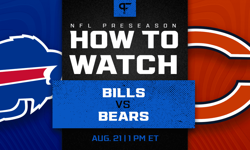 Bills-Bears live stream: How to watch Week 3 preseason matchup
