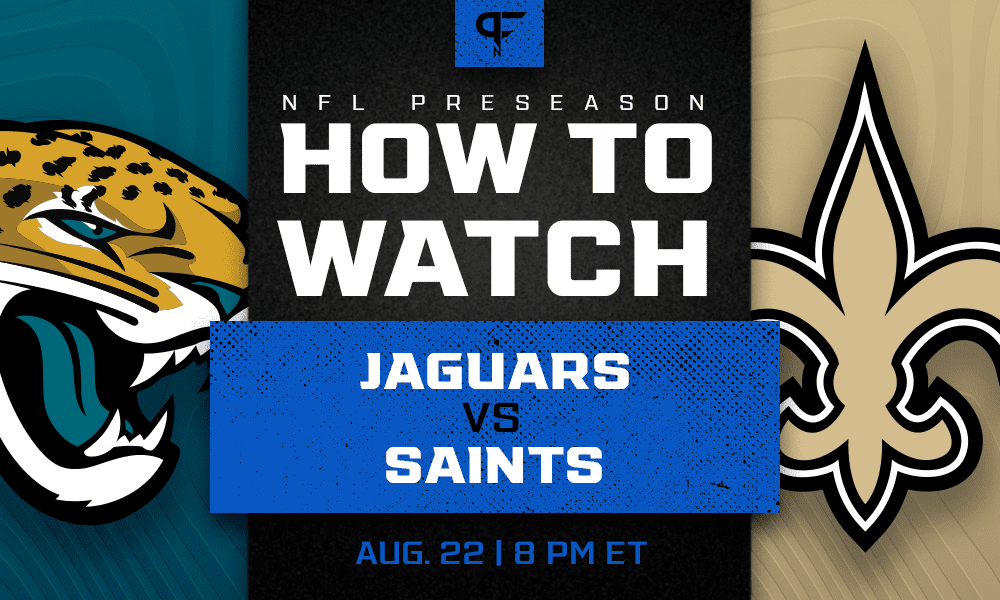 Jaguars vs. Saints How to watch, start time, odds, live streams, TV