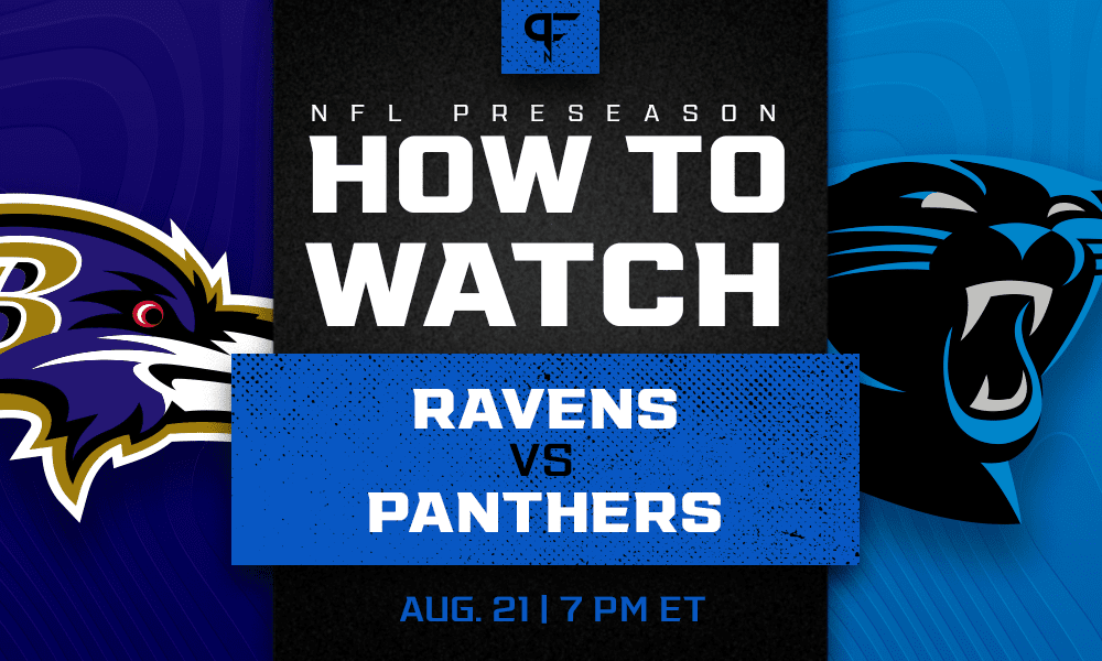 Ravens vs. Panthers: How to watch, start time, odds, live streams, TV  channel