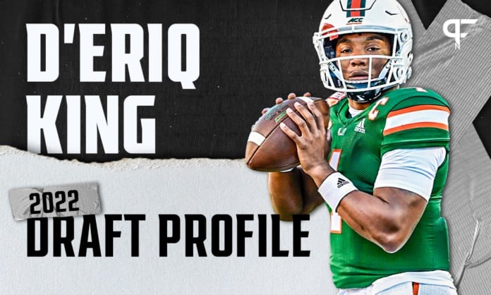 D'Eriq King, Miami QB  NFL Draft Scouting Report