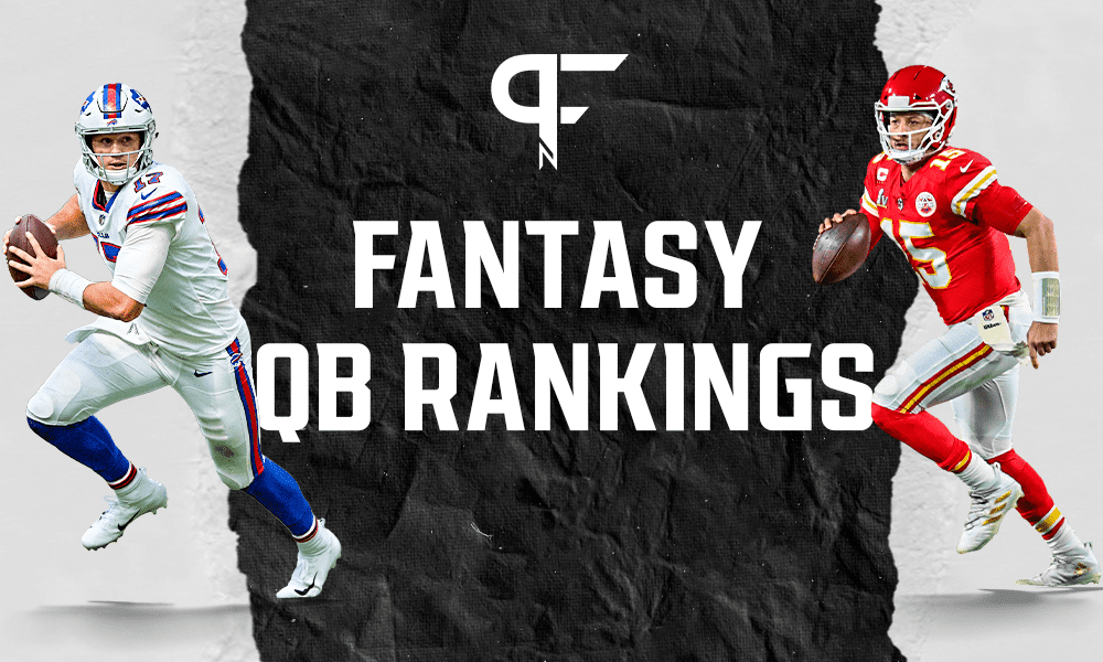 Fantasy QB Rankings 2021: Patrick Mahomes and Josh Allen sit atop