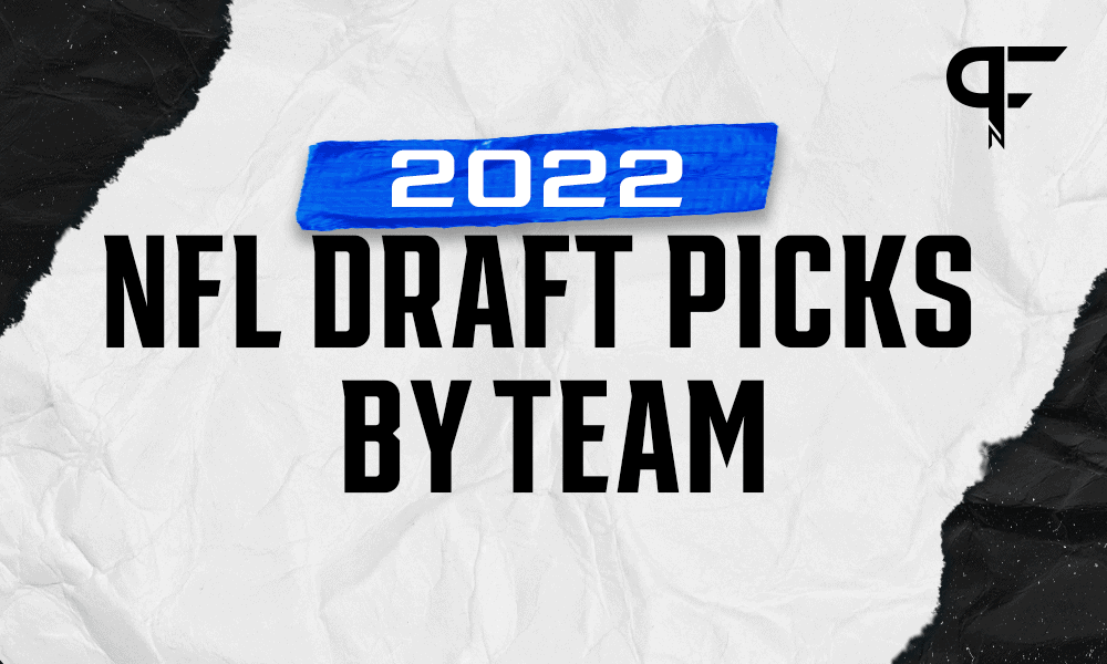 2022 nfl draft picks per team