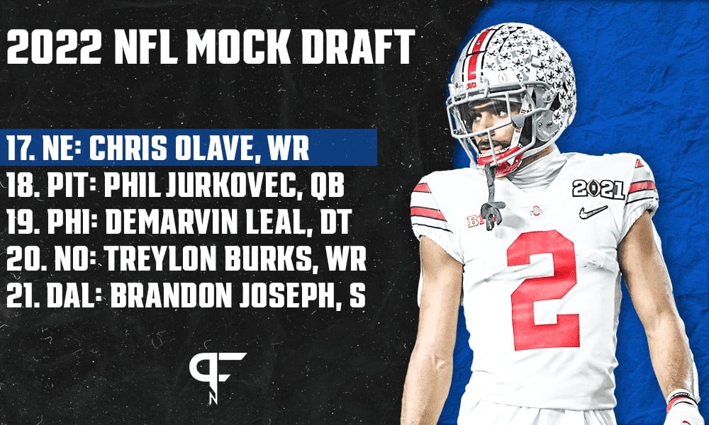 2022 NFL mock draft: Steelers replace Big Ben, Browns take Ohio State WR  [Updated] - Page 2