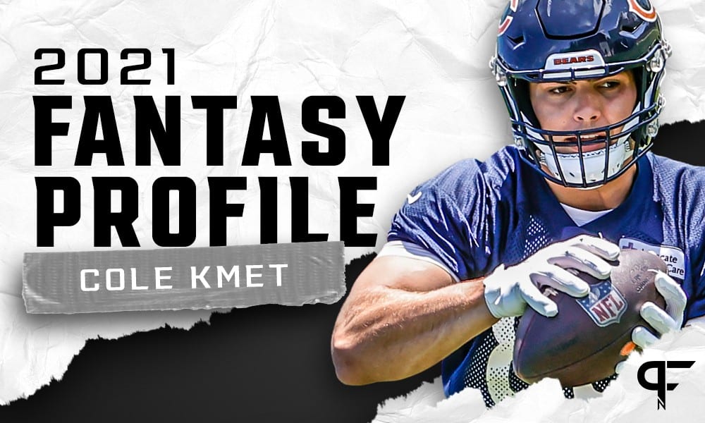 Cole Kmet's fantasy outlook and projection for 2021