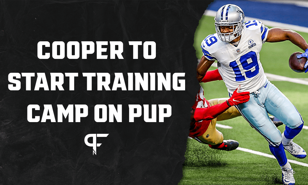 Amari Cooper to start Cowboys training camp on NFL's PUP list