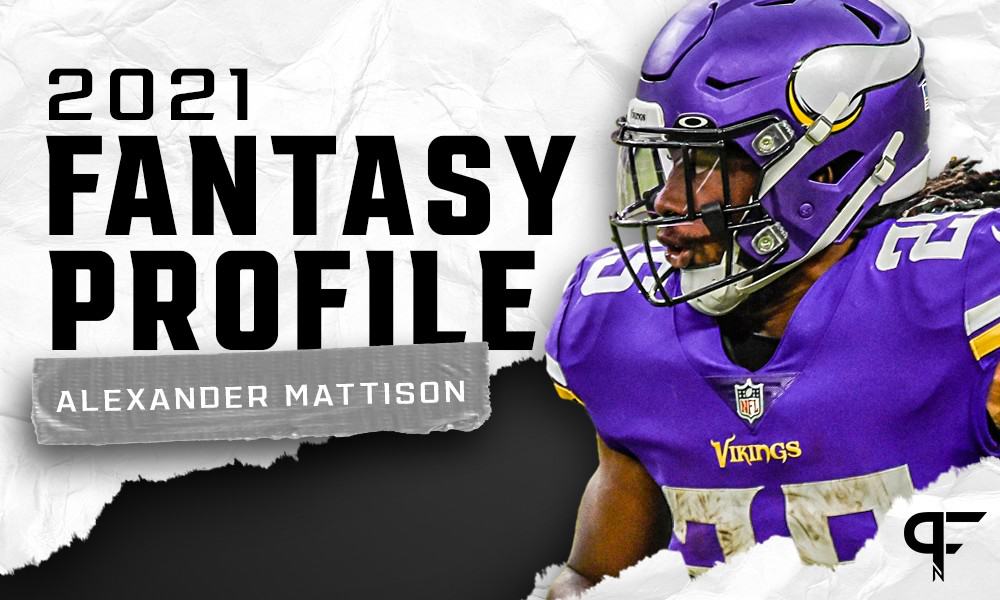 RB Alexander Mattison has a chance to be a star in fantasy football