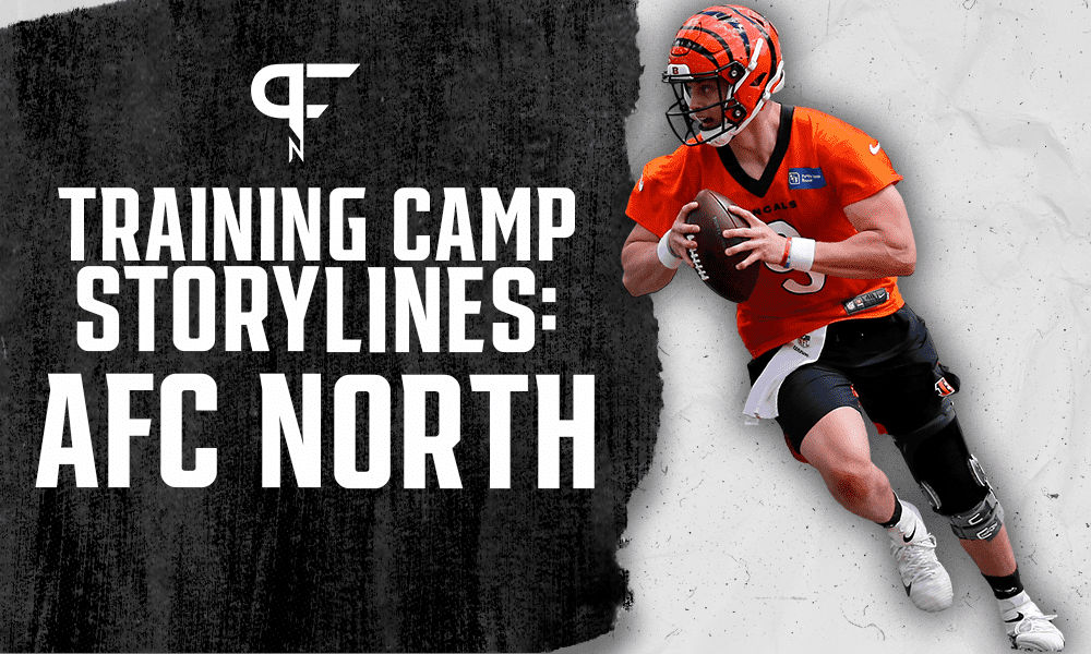 AFC North training camp storylines to watch