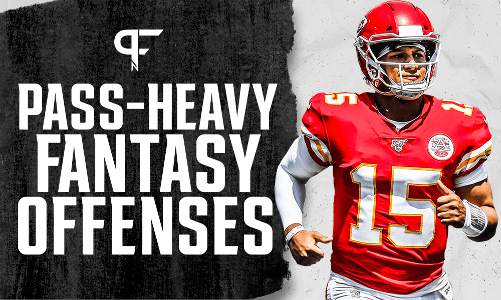 Pass-heavy NFL offenses with fantasy football value in 2021